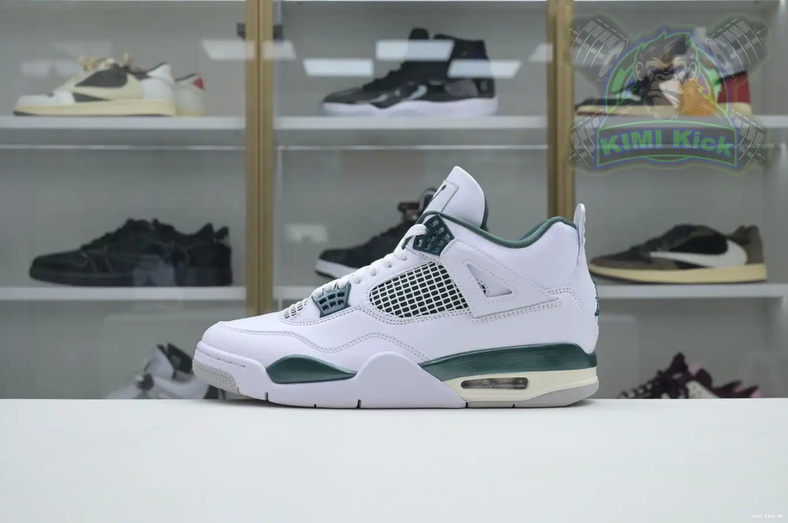 Jordan Green Oxidized Kimikick Air 4 0821